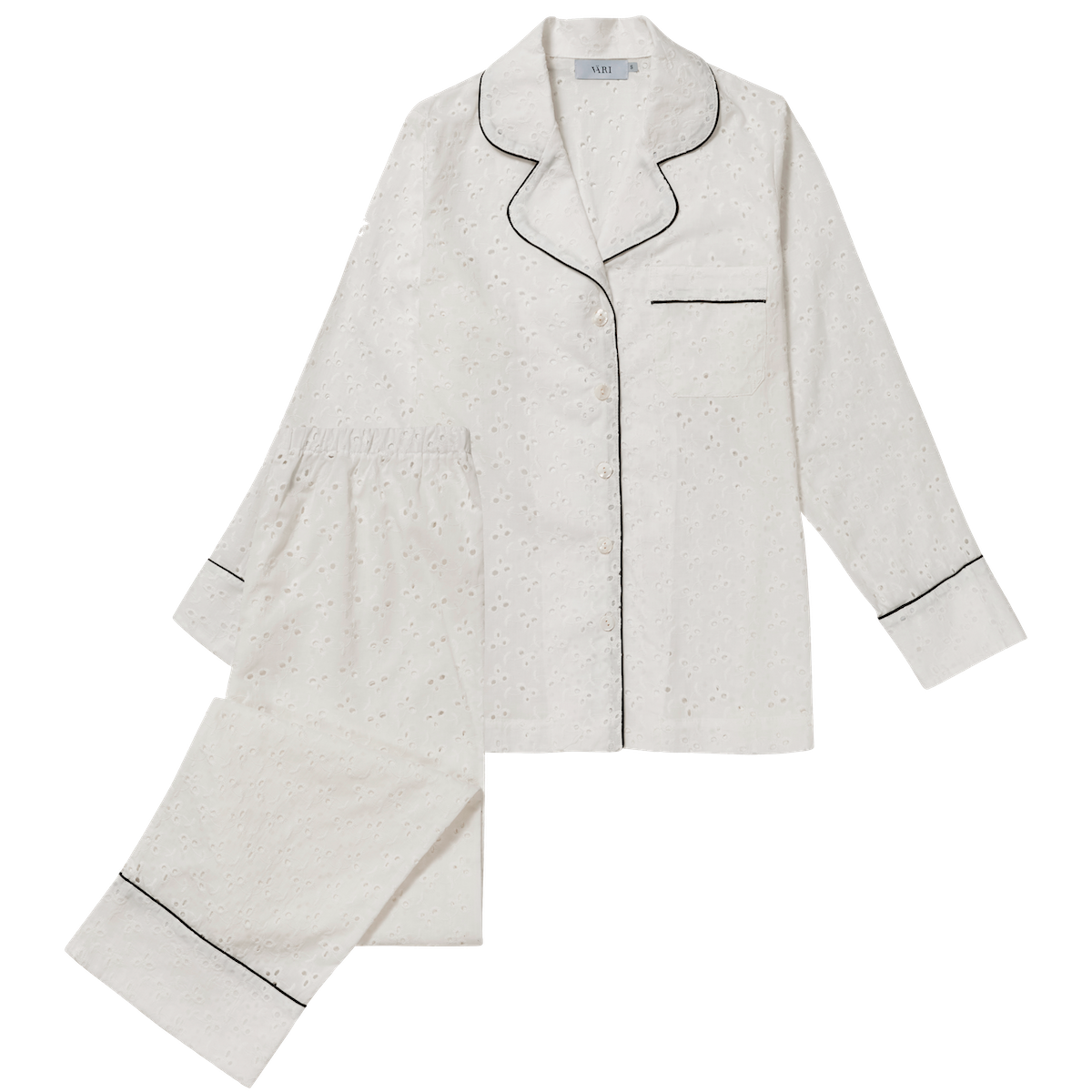 Vari Broderie Pajama Set