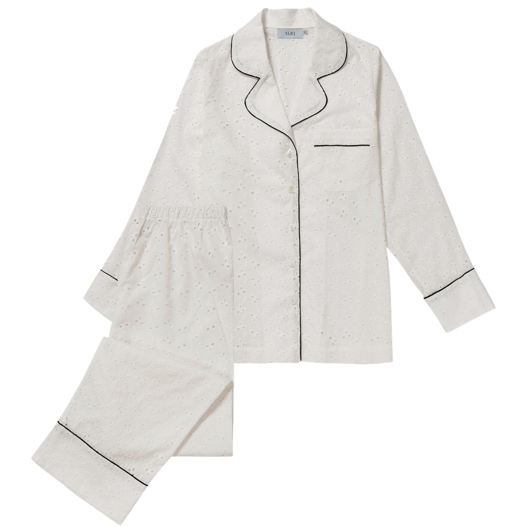Vari Broderie Pajama Set