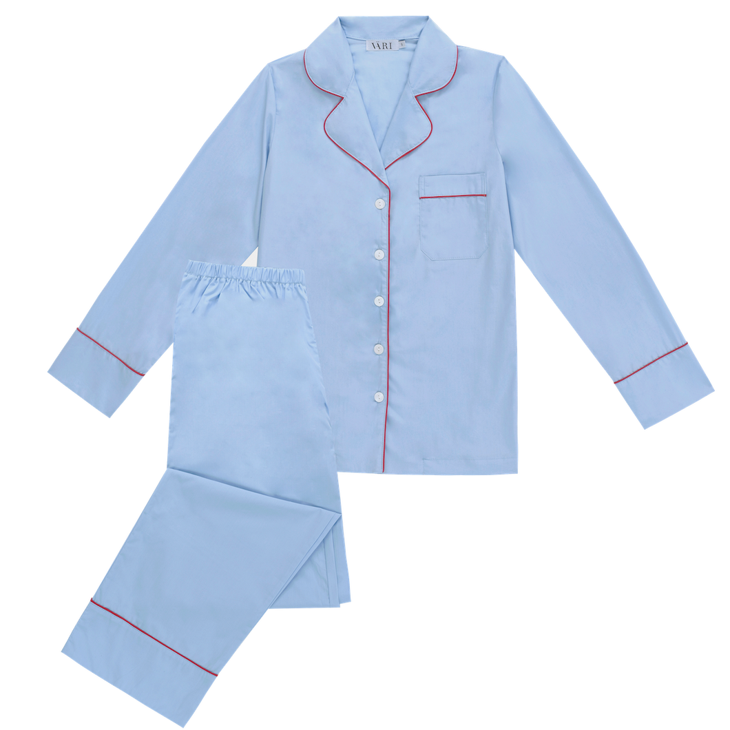 Vari Sky Blue Pajama Set