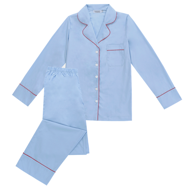 Vari Sky Blue Pajama Set