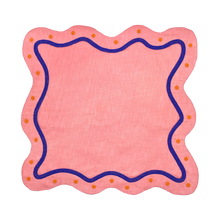 Load image into Gallery viewer, City Seed-Beaded Embroidered Napkin Set